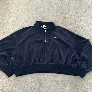 Nike Sportswear Phoenix Fleece
Women's 3/4-Sleeve Crop Polo Sweatshirt